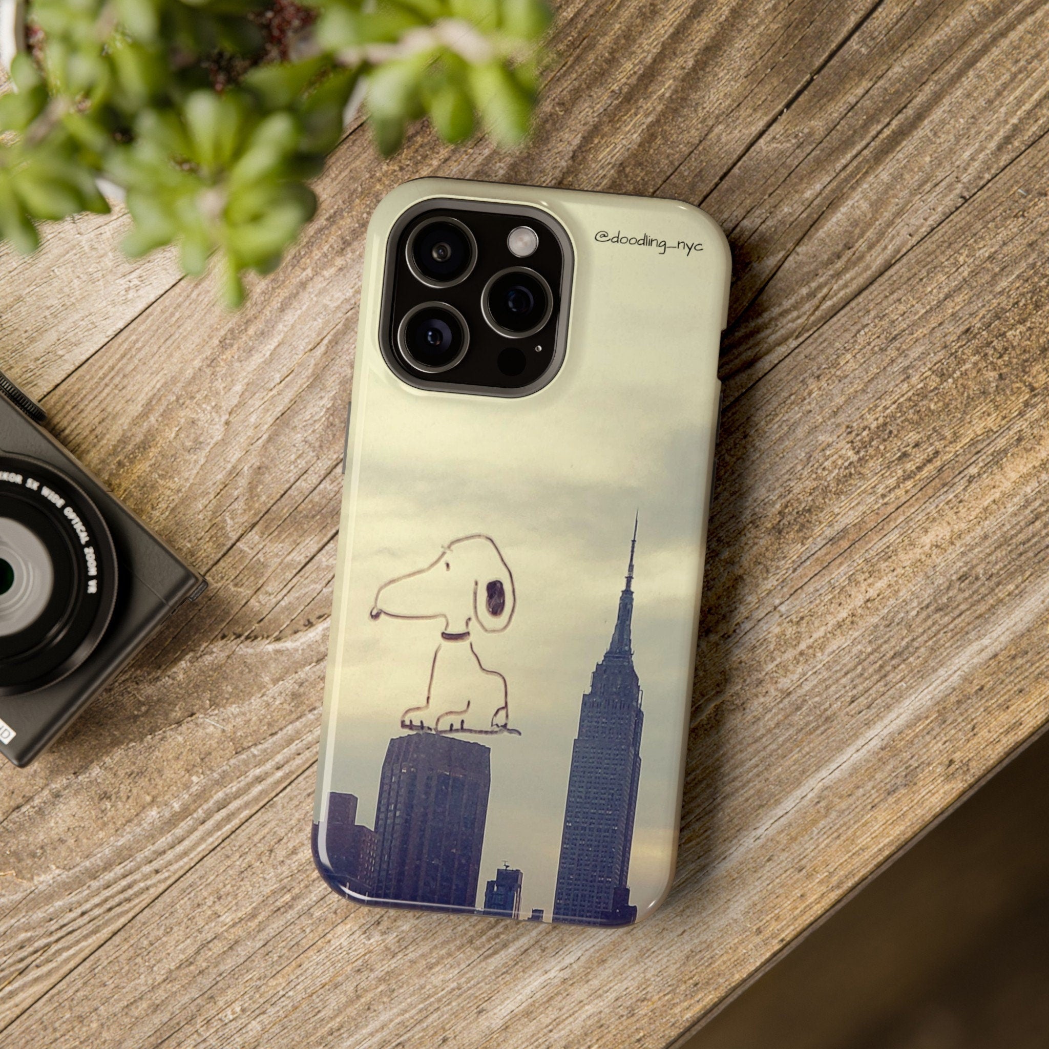 Dog Doodle NYC Phone Case 